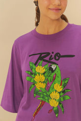 Blusa T-Shirt Fit Mangao Rio 335064 Farm
